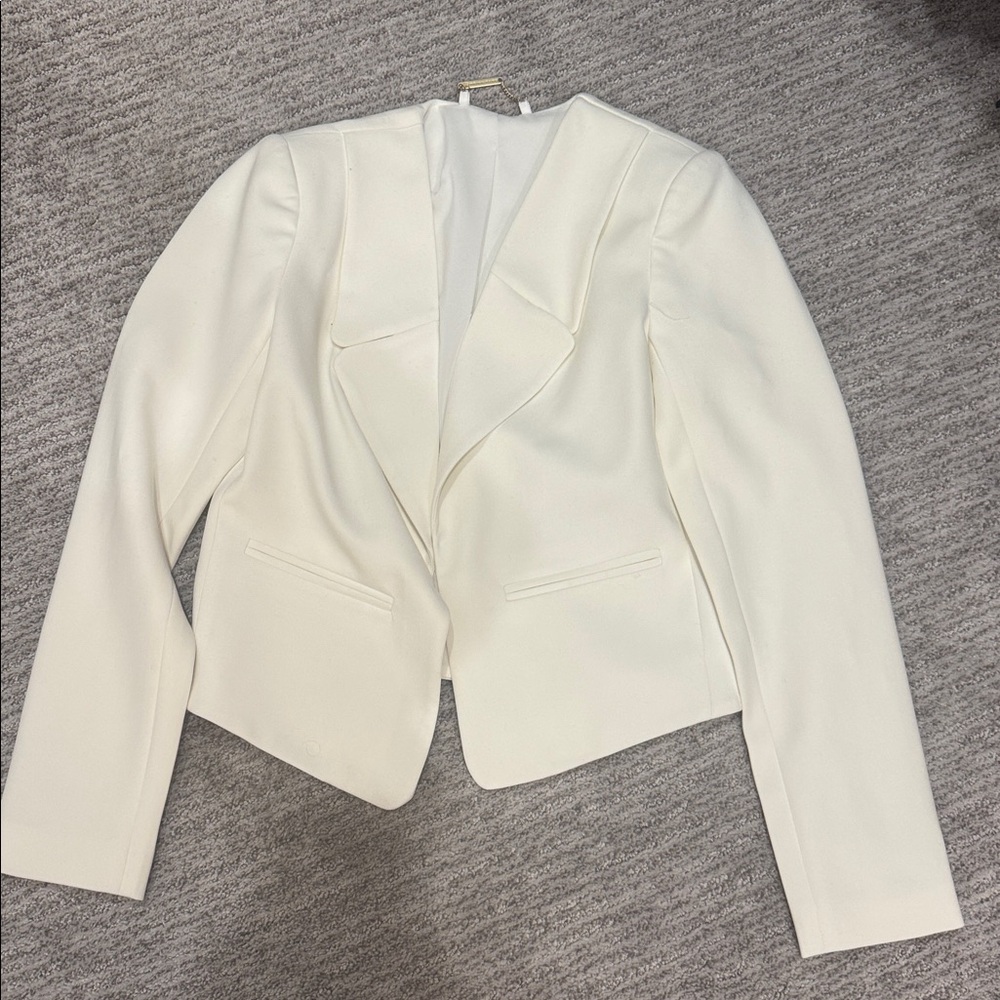 Trina Turk White Blazer